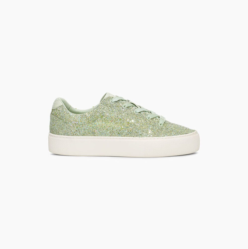 UGG Zilo Chunky Glitter - Joggesko Dame - Lyse Grønn (NO-C457)